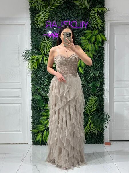 Kaleiçi Yıldızlar Abiye Elbise