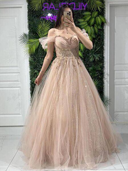 Kaleiçi Yıldızlar Abiye Elbise