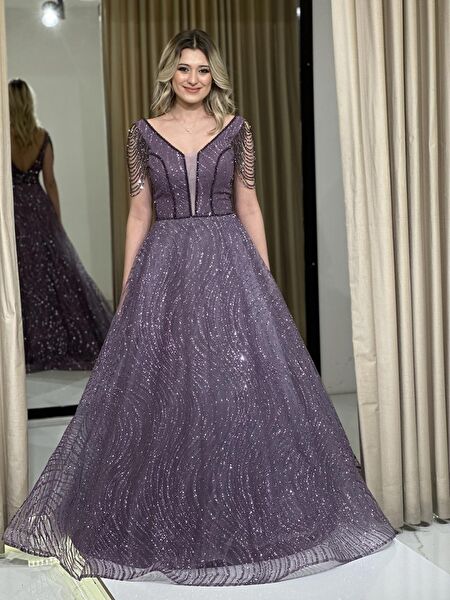 Kaleiçi Yıldızlar Abiye Elbise