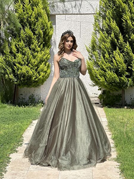 Kaleiçi Yıldızlar Abiye Elbise