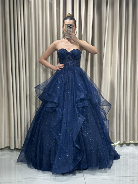 Kaleiçi Yıldızlar Abiye Elbise