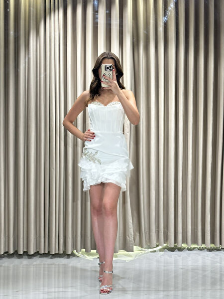 Kaleiçi Yıldızlar Abiye Elbise