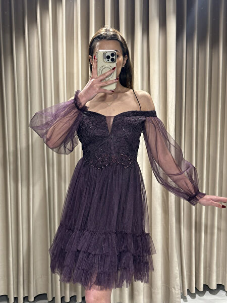 Kaleiçi Yıldızlar Abiye Elbise