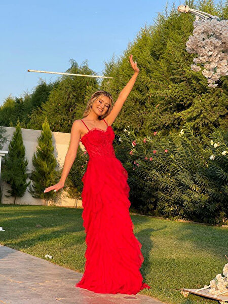 Kaleiçi Yıldızlar Abiye Elbise