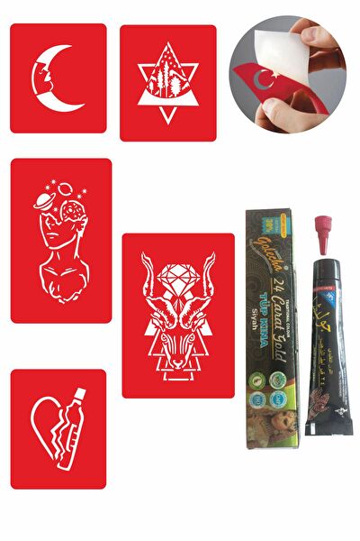 Endeks Ticaret Geçici Dövme, Şablonları