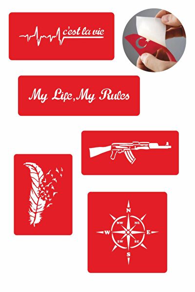 Endeks Ticaret Geçici Dövme, Şablonları