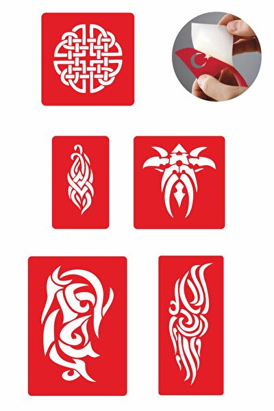 Endeks Ticaret Geçici Dövme, Şablonları