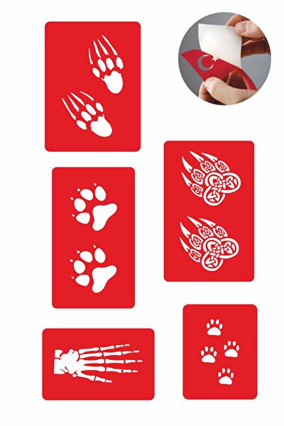 Endeks Ticaret Geçici Dövme, Şablonları