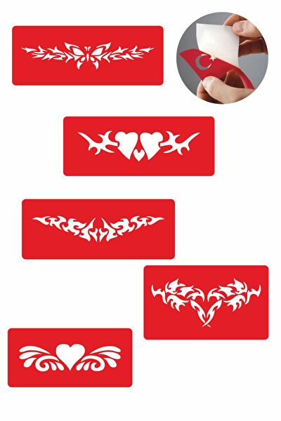 Endeks Ticaret Geçici Dövme, Şablonları