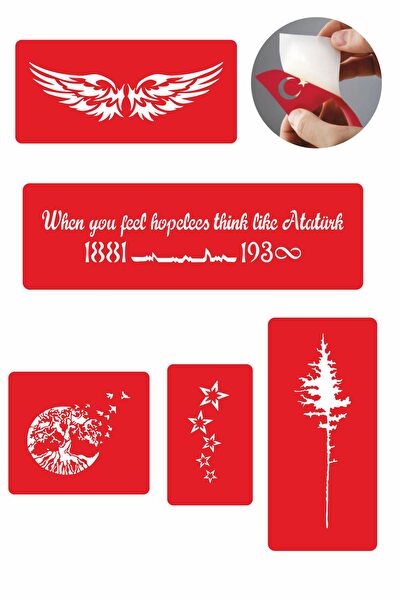 Endeks Ticaret Geçici Dövme, Şablonları