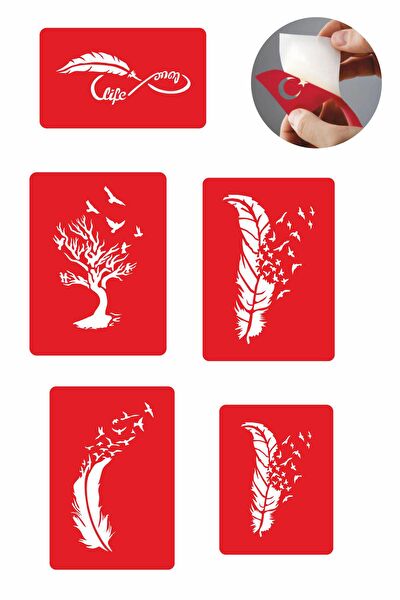 Endeks Ticaret Geçici Dövme, Şablonları