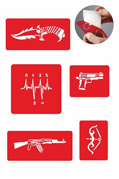 Endeks Ticaret Geçici Dövme, Şablonları