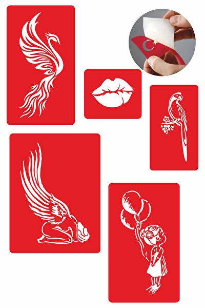 Endeks Ticaret Geçici Dövme, Şablonları