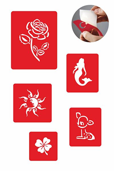 Endeks Ticaret Geçici Dövme, Şablonları