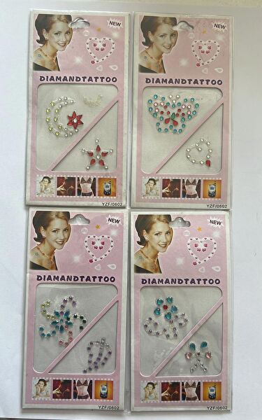 Endeks Ticaret Geçici Dövme, Şablonları