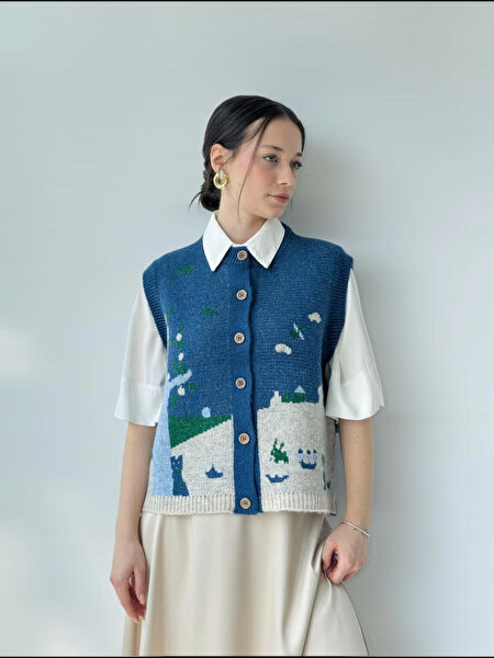 Retrobird Kadın Yelek