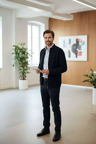 Voltaj Erkek Sweatshirt