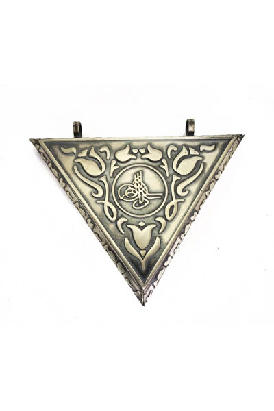 OSMANLI GÜMÜŞ Kolye, Zincir, Künye