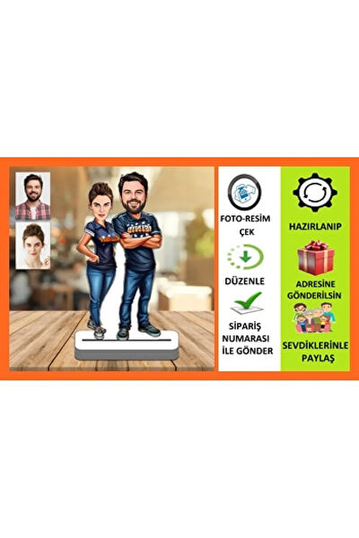 WonderLike Dekoratif Obje, Biblo, Figür