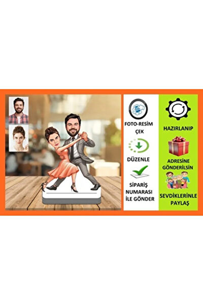 WonderLike Dekoratif Obje, Biblo, Figür