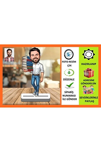 WonderLike Dekoratif Obje, Biblo, Figür