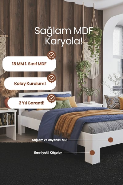 RENAZZO MOBİLYA Karyola