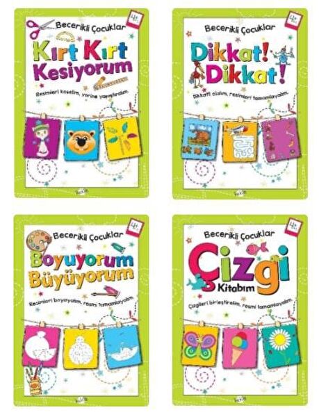 Kukla Yayınları Aktivite ve Zeka Gelişim Kitapları