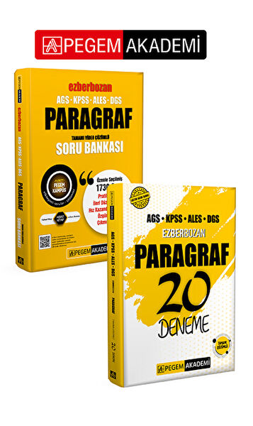 Pegem Akademi Yayıncılık Sınav Hazırlık