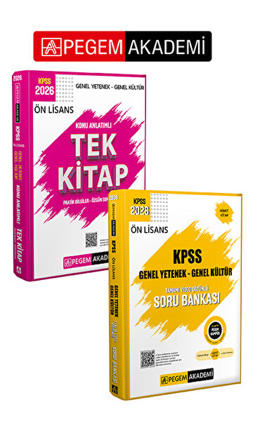 Pegem Akademi Yayıncılık Sınav Hazırlık