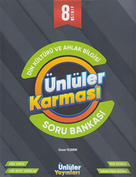 Ünlüler Yayınları Ders ve Yardımcı Kaynak Kitapları