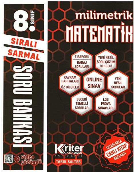 Kriter Akademi Ders ve Yardımcı Kaynak Kitapları