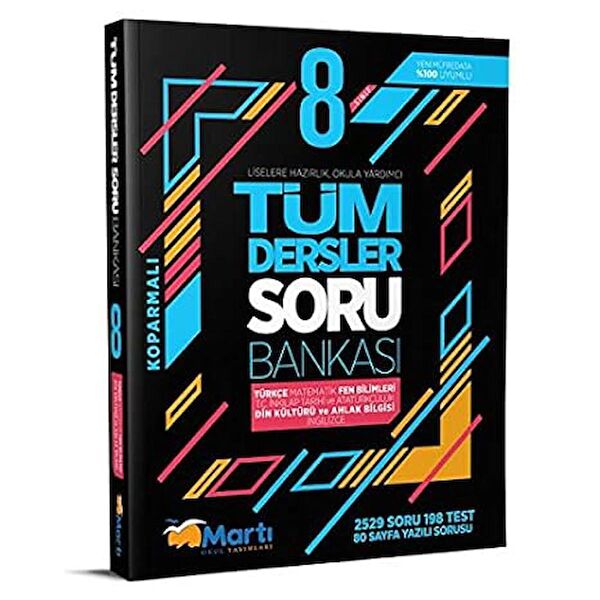 Martı Okul Yayınları Ders ve Yardımcı Kaynak Kitapları