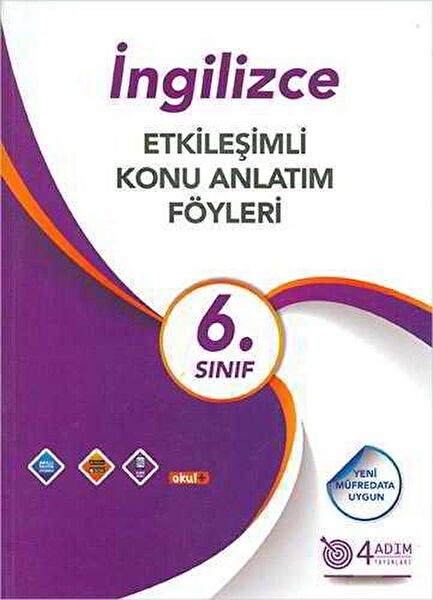 4 Adım Yayınları Ders ve Yardımcı Kaynak Kitapları