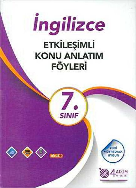 4 Adım Yayınları Ders ve Yardımcı Kaynak Kitapları