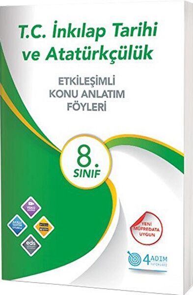 4 Adım Yayınları Ders ve Yardımcı Kaynak Kitapları