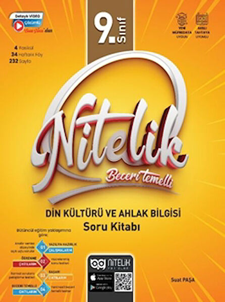 Nitelik Yayınları Ders ve Yardımcı Kaynak Kitapları