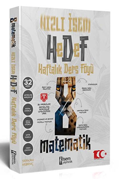 İSEM Yayıncılık Ders ve Yardımcı Kaynak Kitapları