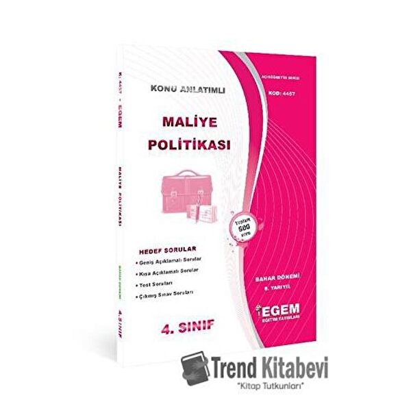 Egem Eğitim Yayınları Sınav Hazırlık