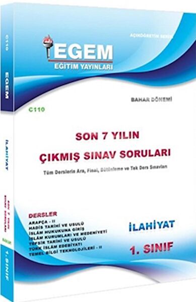 Egem Eğitim Yayınları Açık Öğretim Kitapları ve Setleri
