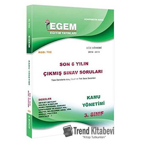 Egem Eğitim Yayınları Sınav Hazırlık