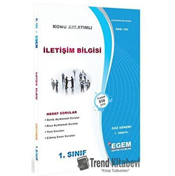 Egem Eğitim Yayınları Sınav Hazırlık