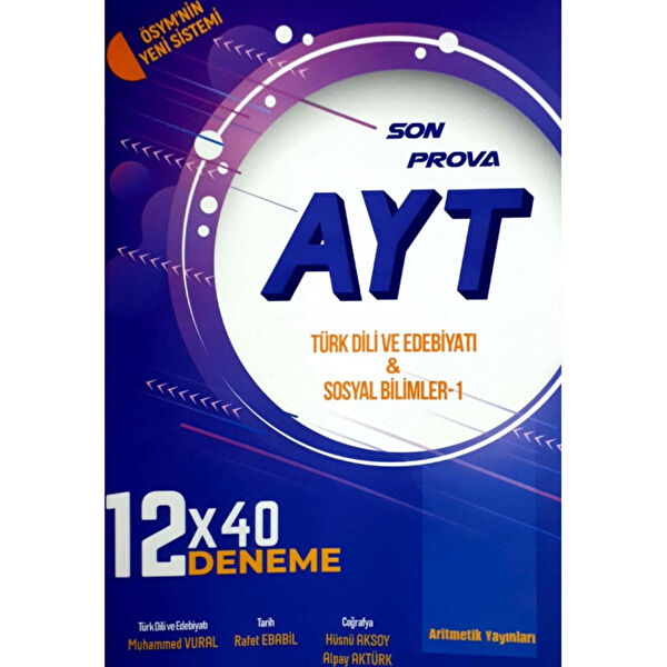 Aritmetik Yayınevi Sınav Hazırlık