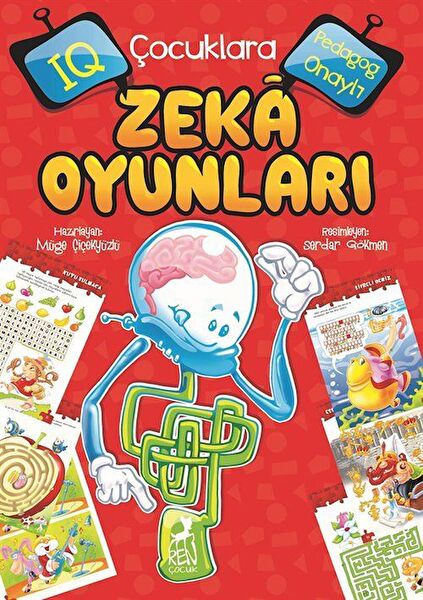 Ren Çocuk Aktivite ve Zeka Gelişim Kitapları