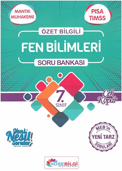 Köşebilgi Yayınları Ders ve Yardımcı Kaynak Kitapları