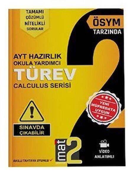 Mat2 Yayınları Sınav Hazırlık