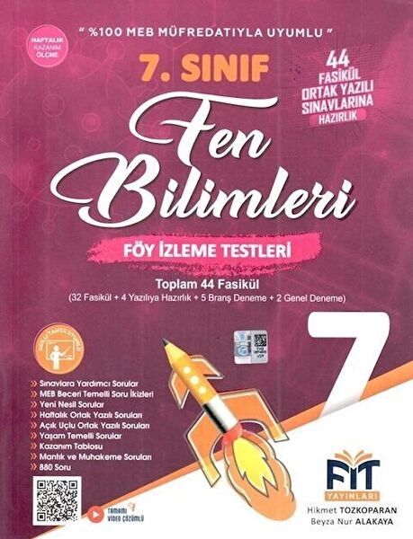 Fit Yayınevi Ders ve Yardımcı Kaynak Kitapları