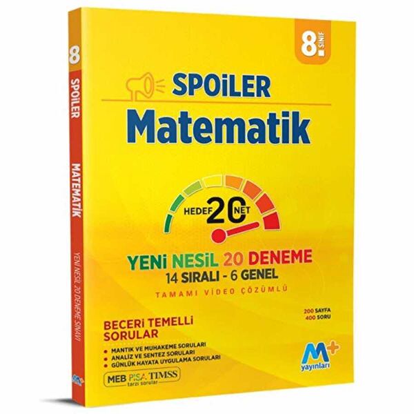 Martı Okul Yayınları Sınav Hazırlık