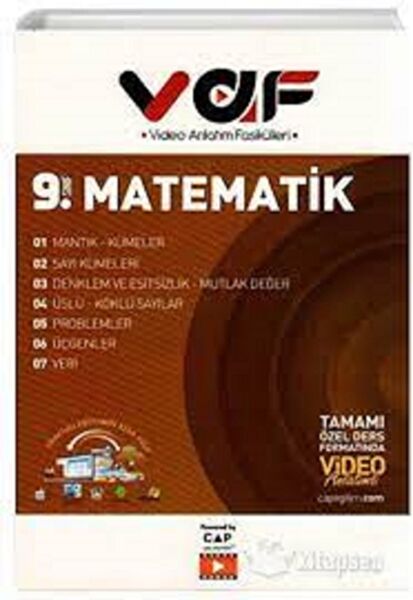 Vaf Yayınları Sınav Hazırlık