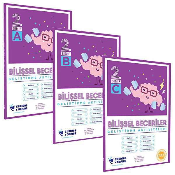 Curious and Genius Aktivite ve Zeka Gelişim Kitapları