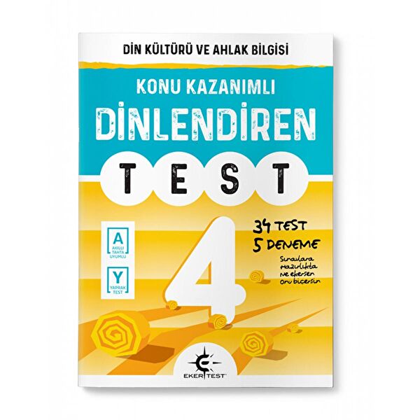 Eker Test Yayınları Ders ve Yardımcı Kaynak Kitapları